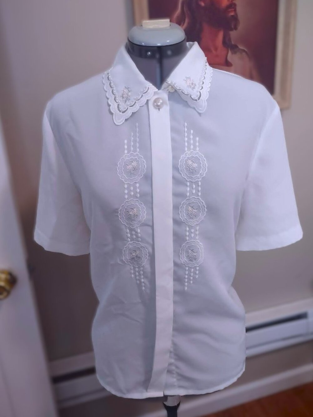 Vintage Embroidered Blouse